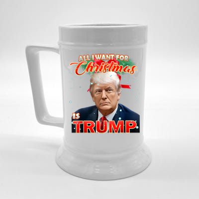 Trump 2024 I Want Trump This Christmas Beer Stein