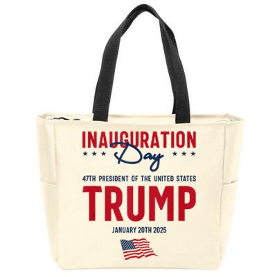 Trump 2025 Inauguration Day January 2025 Zip Tote Bag