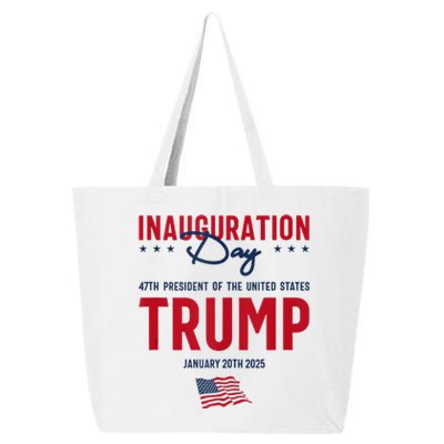 Trump 2025 Inauguration Day January 2025 25L Jumbo Tote