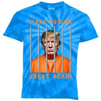 Trump 2024 In Prison Kids Tie-Dye T-Shirt