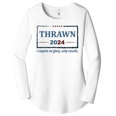 Thrawn 2024 I Require No Glory Only Results Election Women's Perfect Tri Tunic Long Sleeve Shirt