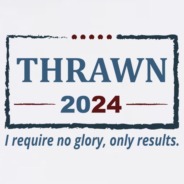 Thrawn 2024 I Require No Glory Only Results Election Flat Bill Trucker Hat
