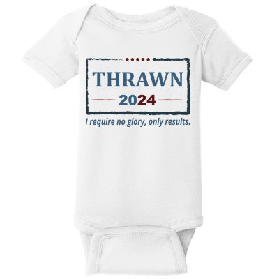 Thrawn 2024 I Require No Glory Only Results Election Baby Bodysuit