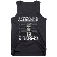 Trump 2 Impeachments 2 Assassinations 2 Terms Tank Top