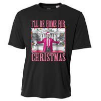 Trump 2024 ILl Be Home For Christmas Santa Trump 2024 Cooling Performance Crew T-Shirt