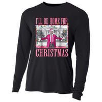 Trump 2024 ILl Be Home For Christmas Santa Trump 2024 Cooling Performance Long Sleeve Crew