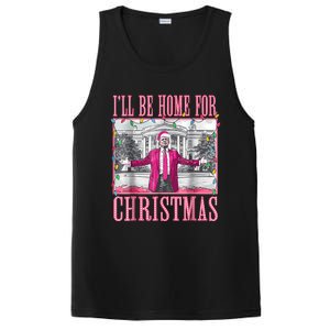 Trump 2024 ILl Be Home For Christmas Santa Trump 2024 PosiCharge Competitor Tank