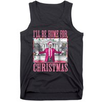 Trump 2024 ILl Be Home For Christmas Santa Trump 2024 Tank Top