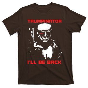 Trumpinator 2024 Ill Be Back Support Trump 2024 Election T-Shirt