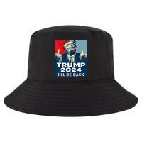 Trump 2024 I will be back Classic Cool Comfort Performance Bucket Hat