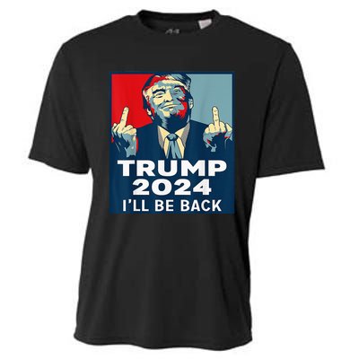 Trump 2024 I will be back Classic Cooling Performance Crew T-Shirt