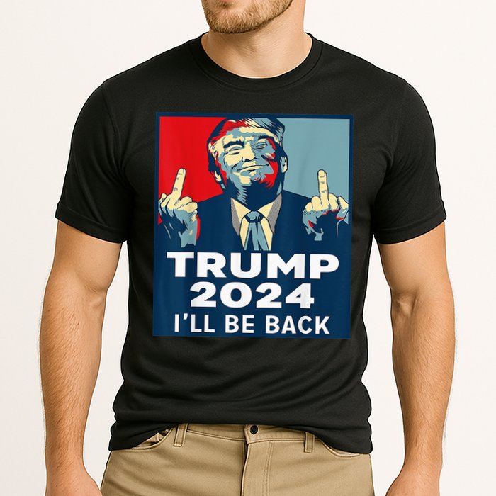 Trump 2024 I will be back Classic Cooling Performance Crew T-Shirt