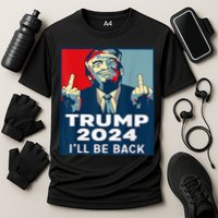 Trump 2024 I will be back Classic Cooling Performance Crew T-Shirt