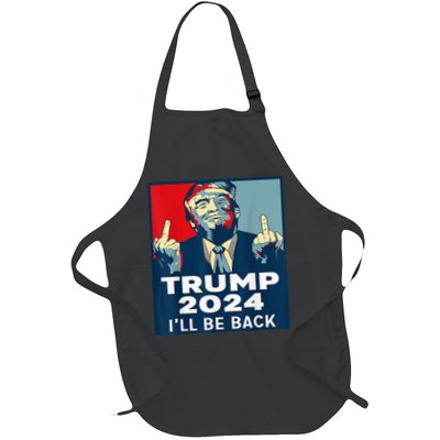 Trump 2024 I will be back Classic Apron