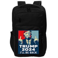 Trump 2024 I will be back Classic Impact Tech Backpack