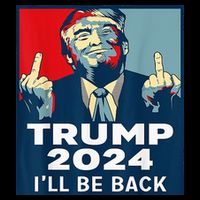 Trump 2024 I will be back Classic Impact Tech Backpack