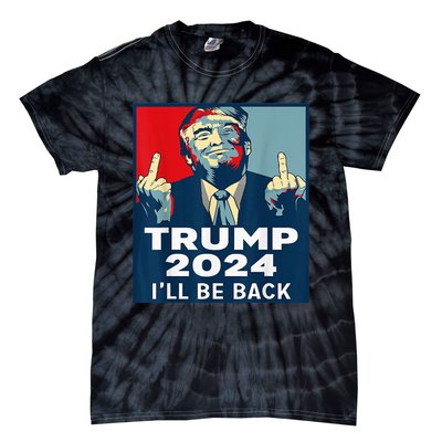 Trump 2024 I will be back Classic Tie-Dye T-Shirt