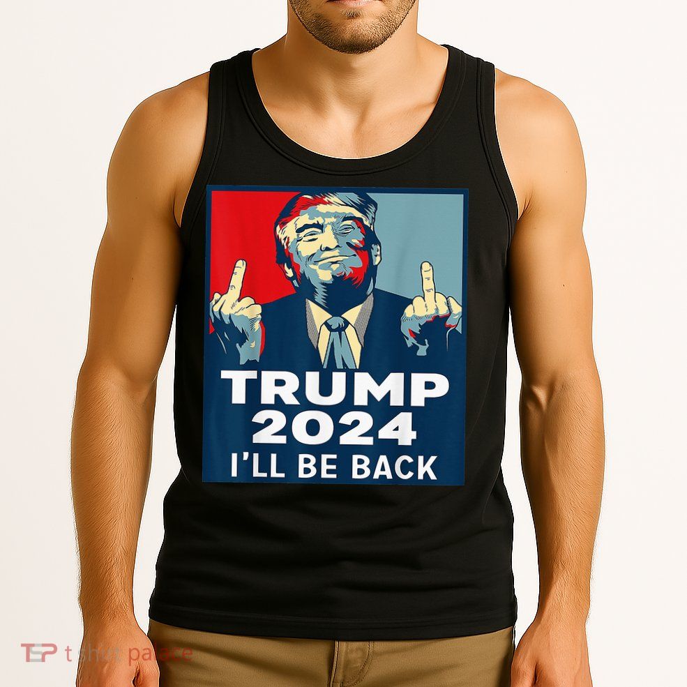 Trump 2024 I will be back Classic Tank Top