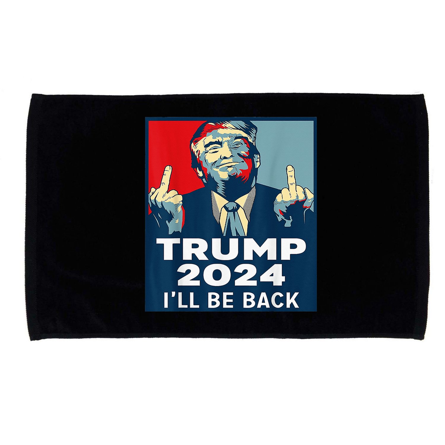 Trump 2024 I will be back Classic Microfiber Hand Towel