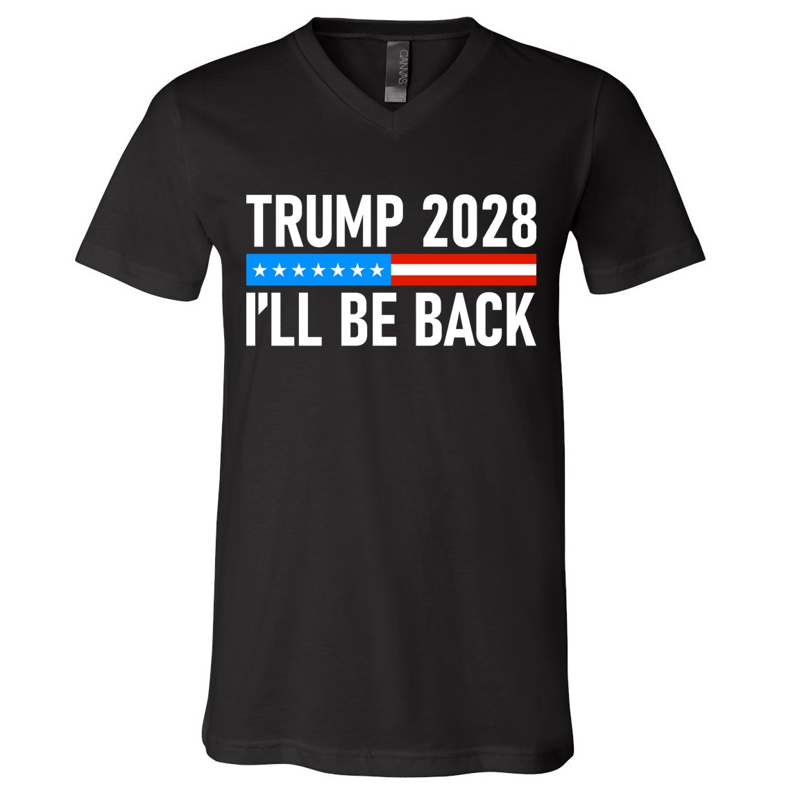 Trump 2028 I'll Be Back V-Neck T-Shirt