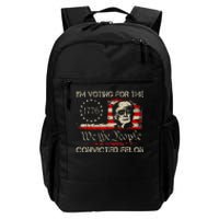 Trump 2024 IM Voting Convicted Felon 2024 Usa Flag Daily Commute Backpack