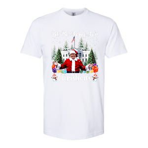 Trump 2024 Ill Be Home For Christmas Santa Claus Gift Softstyle CVC T-Shirt