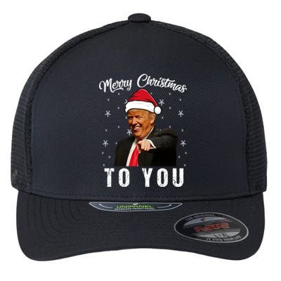 Trump 2024 ILl Be Home For Christmas Flexfit Unipanel Trucker Cap