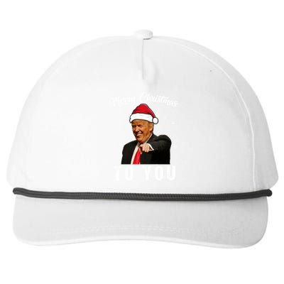 Trump 2024 ILl Be Home For Christmas Snapback Five-Panel Rope Hat