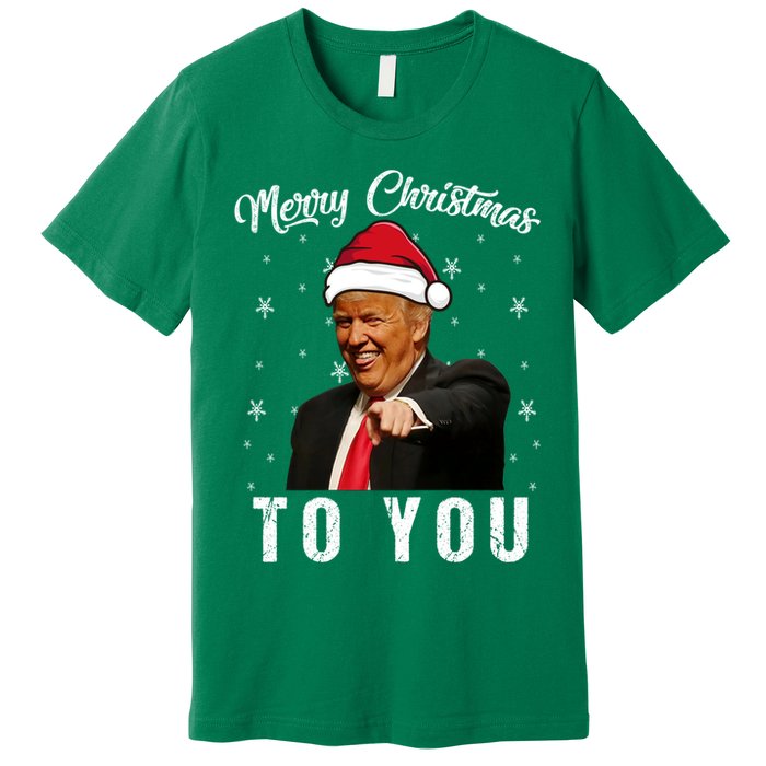 Trump 2024 ILl Be Home For Christmas Premium T-Shirt