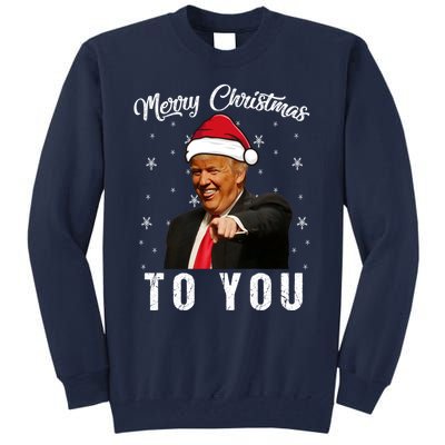 Trump 2024 ILl Be Home For Christmas Tall Sweatshirt