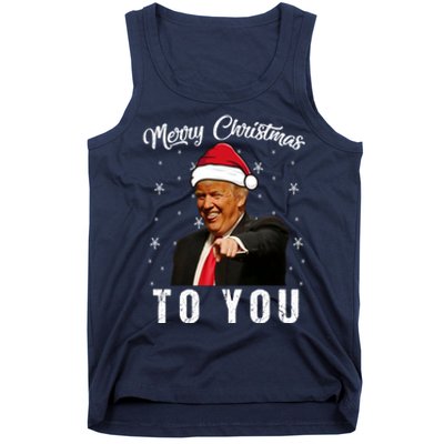 Trump 2024 ILl Be Home For Christmas Tank Top