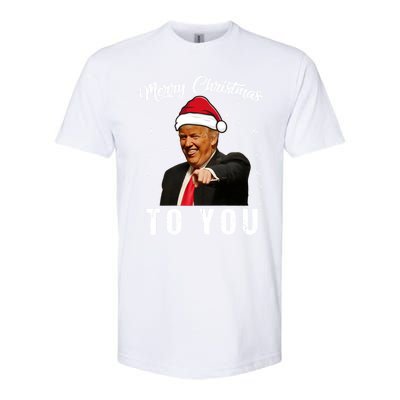 Trump 2024 ILl Be Home For Christmas Softstyle CVC T-Shirt