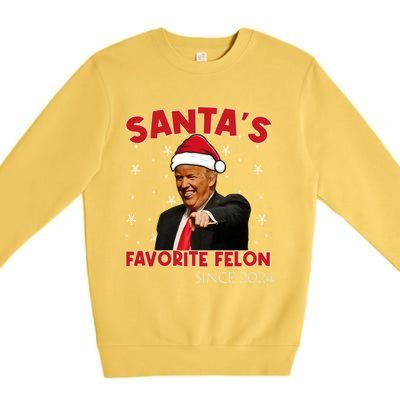 Trump 2024 ILl Be Home For Christmas Premium Crewneck Sweatshirt