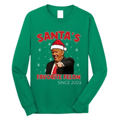 Trump 2024 ILl Be Home For Christmas Long Sleeve Shirt