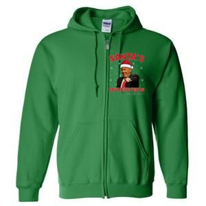 Trump 2024 ILl Be Home For Christmas Full Zip Hoodie