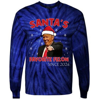 Trump 2024 ILl Be Home For Christmas Tie-Dye Long Sleeve Shirt