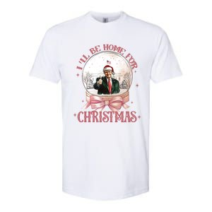 Trump 2024 ILl Be Home For Christmas Softstyle CVC T-Shirt