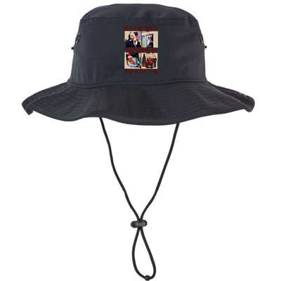 Trump 2024 ILl Be Home For Christmas Legacy Cool Fit Booney Bucket Hat