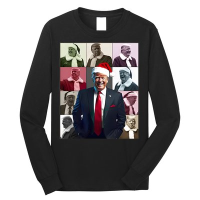 Trump 2024 ILl Be Home For Christmas Long Sleeve Shirt