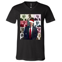 Trump 2024 ILl Be Home For Christmas V-Neck T-Shirt