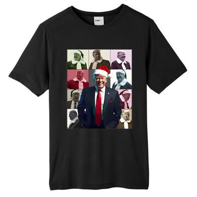 Trump 2024 ILl Be Home For Christmas Tall Fusion ChromaSoft Performance T-Shirt