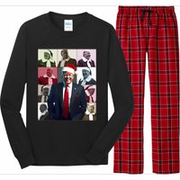 Trump 2024 ILl Be Home For Christmas Long Sleeve Pajama Set