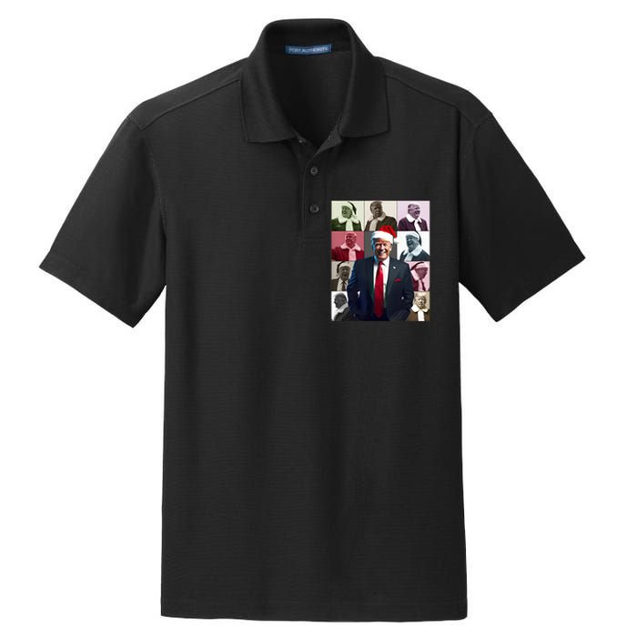 Trump 2024 ILl Be Home For Christmas Dry Zone Grid Polo