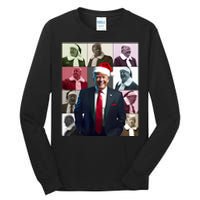 Trump 2024 ILl Be Home For Christmas Tall Long Sleeve T-Shirt