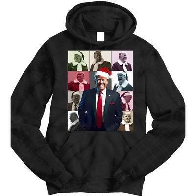 Trump 2024 ILl Be Home For Christmas Tie Dye Hoodie