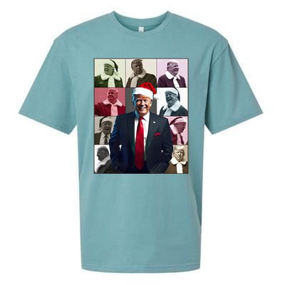 Trump 2024 ILl Be Home For Christmas Sueded Cloud Jersey T-Shirt