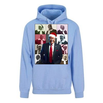 Trump 2024 ILl Be Home For Christmas Unisex Surf Hoodie