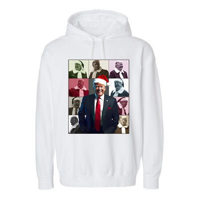 Trump 2024 ILl Be Home For Christmas Garment-Dyed Fleece Hoodie