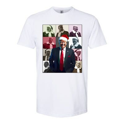 Trump 2024 ILl Be Home For Christmas Softstyle CVC T-Shirt