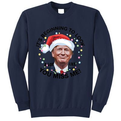 Trump 2024 ILl Be Home For Christmas Tall Sweatshirt